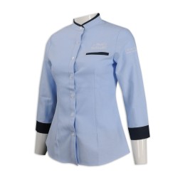 HL017 Order Women's Slim Fit Hotel Uniforms 65% Cotton 35% Poly Singapore Marina Bay Cruise Center Hotel Uniform Store HL017 Order Women's Slim Fit Hotel Uniforms 65% Cotton 35% Poly Singapore Marina Bay Cruise Center Hotel Uniform Store